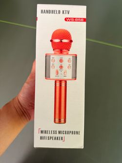 Wireless microphone hifi speaker