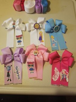 Moños con trasfers