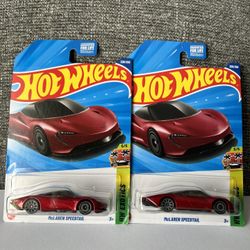 Hot Wheels McLaren Speedtail Bundle – Brand New | Two Packs
