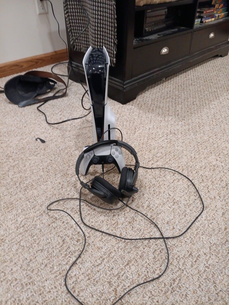 Ps5 With Disc Drive Controller Turtle Beach Headset All Cables Included
