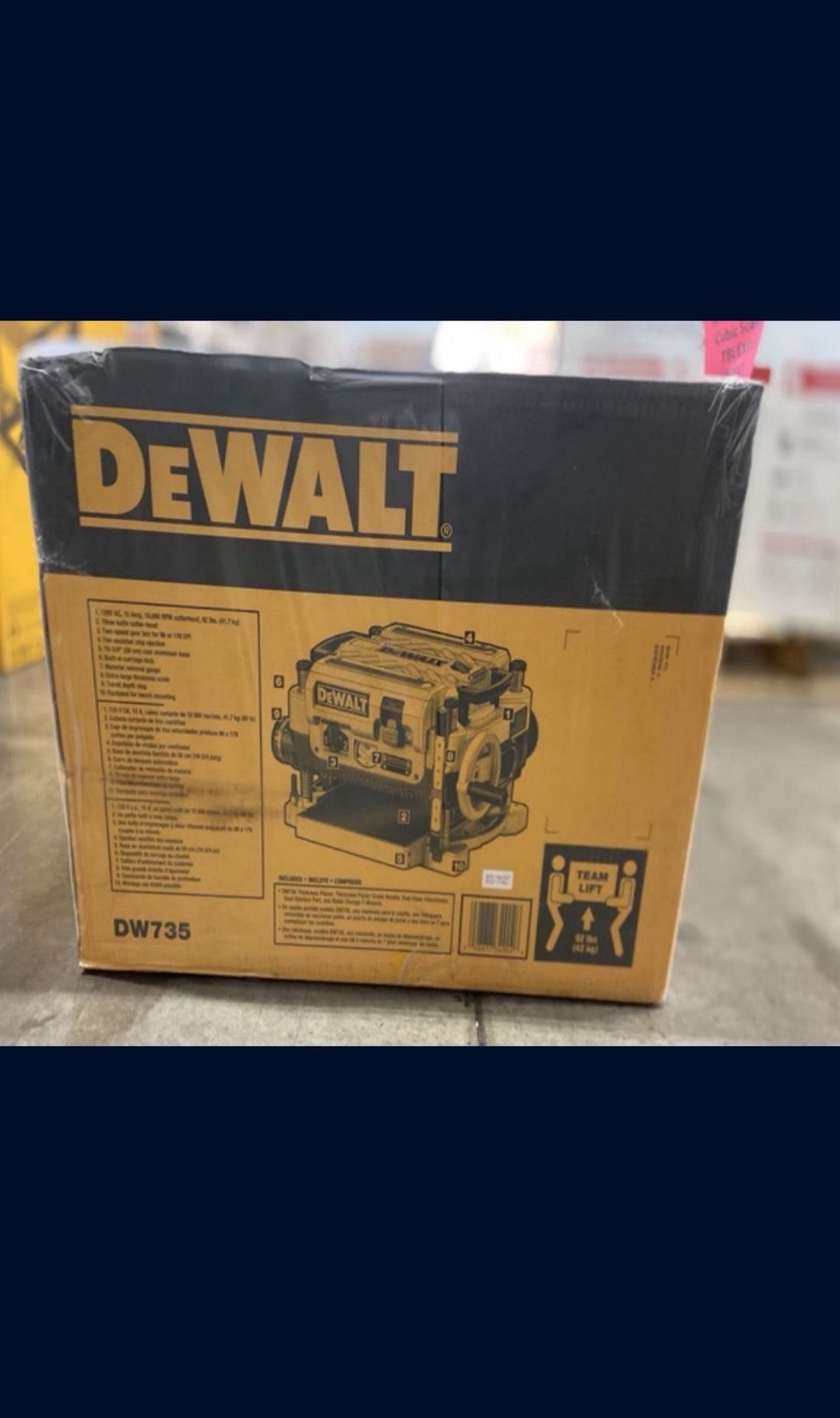 DEWALT 15 Amp Corded 13 in. Planer. New! 