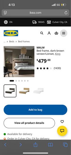 Cali King Bed Frame