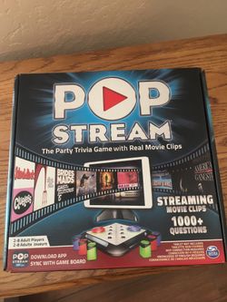 Pop stream party trivia game