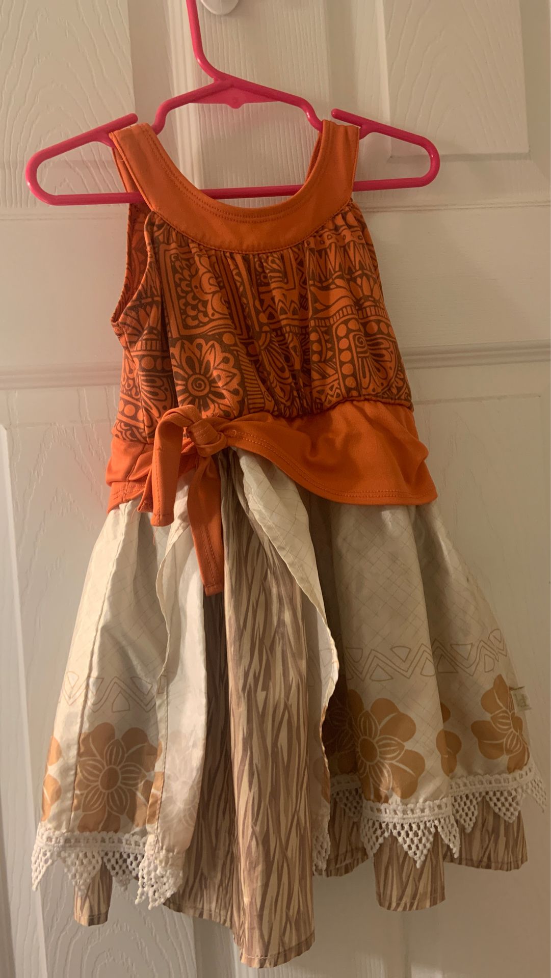 Moana toddler dress
