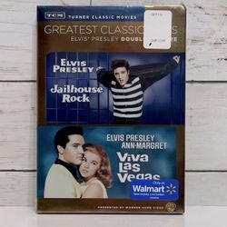 NEW Elvis Presley Double Feature: Jail House Rock & Viva Las Vegas DVD FIRM