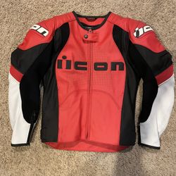 Icon Motorcycle Jacket Small
