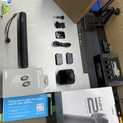 GoPro Max 2 8K 360° Cam Pro Accessory Bundle