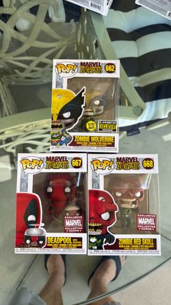 Funko Pop Marvel Zombies Exclusives Set