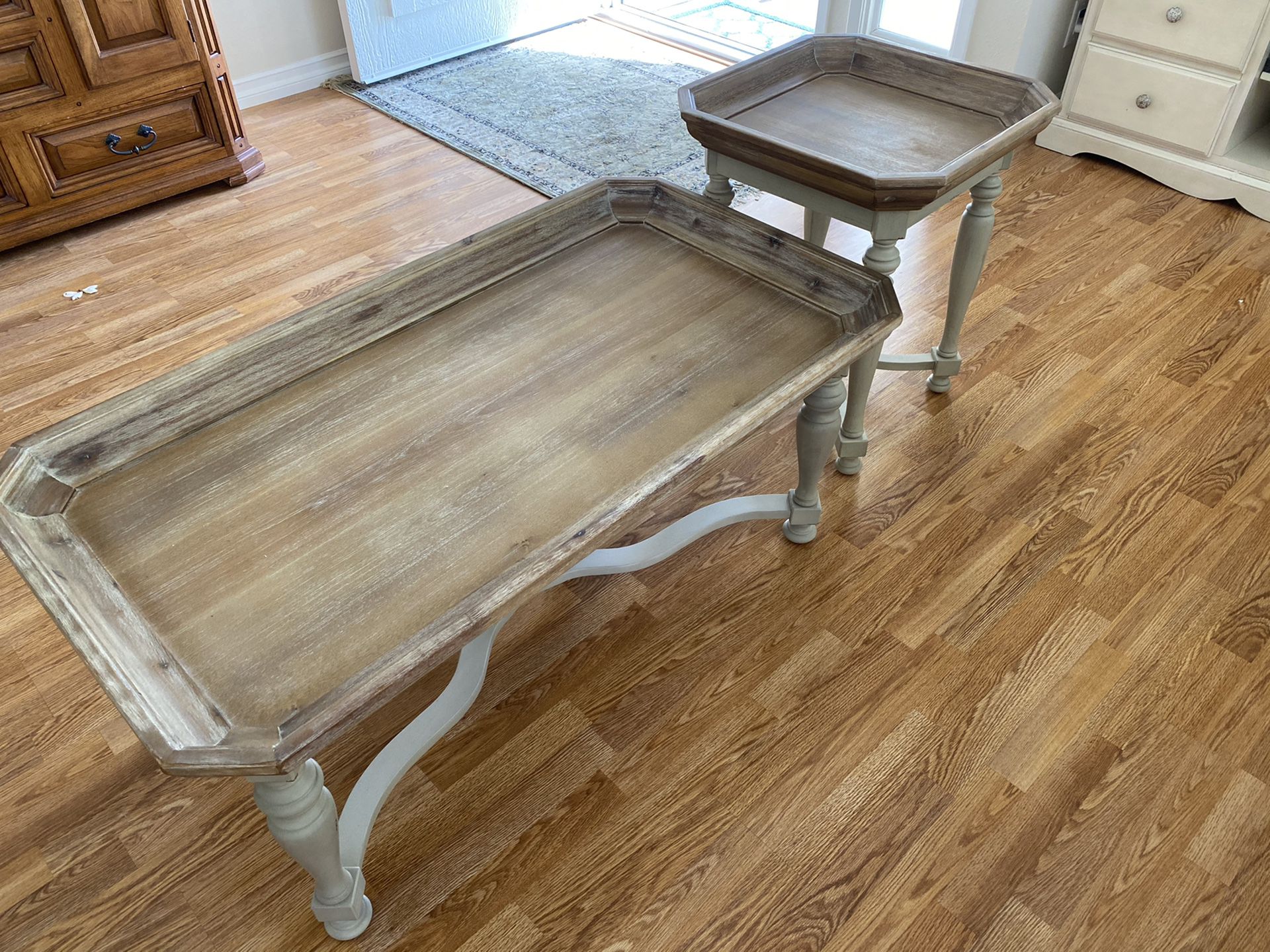 Pier one coffee table/side table