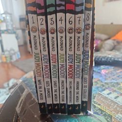 Childrens Book Series "Judy Moody" Books 1-8 Box Set
