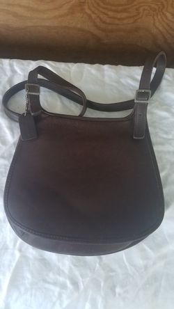 Vintage Coach Leather Crossbody Bag