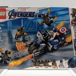 New Retired Lego Avengers Captain America: Outriders Attack #76123
