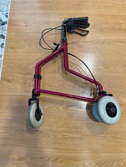 3-Wheel Folding Walker Rollator