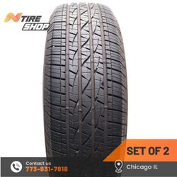 Set of 2 Used  9/32    245/70R17  110T  Firestone  HLT