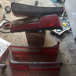 87 to 93 Foxbody mustang tail lights and tail light lenses