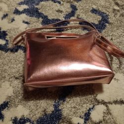 Shiny pink many purse