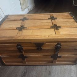 Rustic large wooden storage