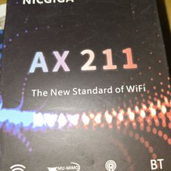Wifi 6e Wireless Card Intel Ax211 Ngb Bluetooth 5.3 Tri-band 5400mbps Network 