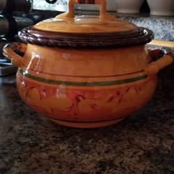 HOME INTERIORS COLECSION TUSCAN FRIJOLERA NUEVA ASKING FOR PRICE THANK YOU