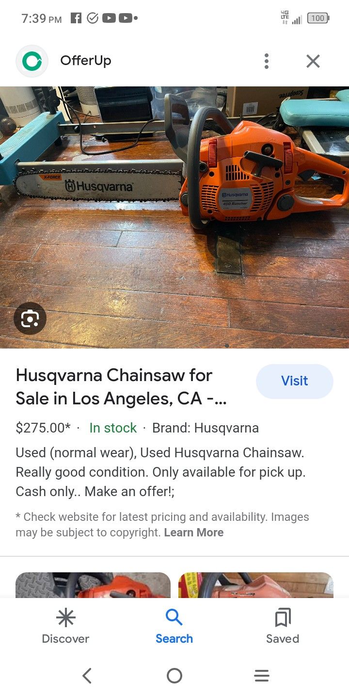 Husqvarna 440 Used