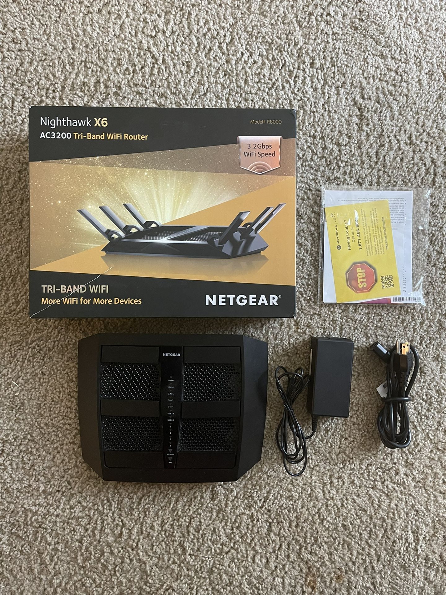 Netgear Nighthawk X6 AC3200 Router