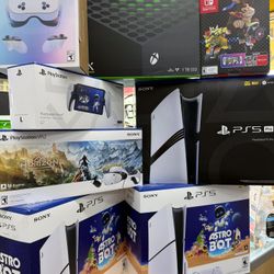 Ps5 Xbox X Nintendo 2 New Sealed No Credit Needed Pay Down Only 