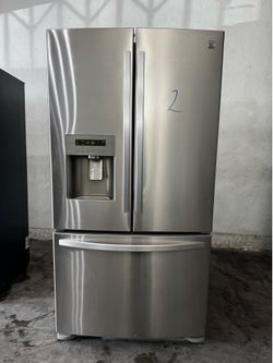 Kenmore French Doors stainless steel refrigerator