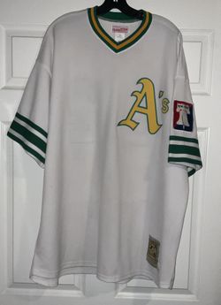  Oakland Athletics Rollie Fingers Mitchell and Ness Jersey Men's Size 56 XXXL Excellent 