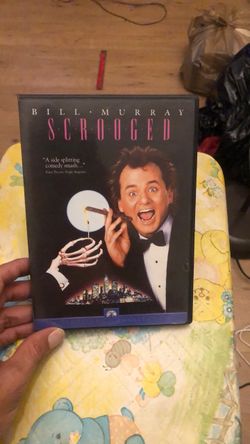 Scrooge DVD Movie with Bill Murray 1988
