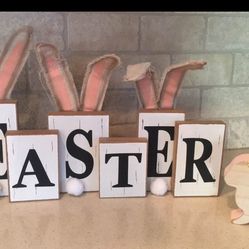 Easter decor 3 items all new for $25