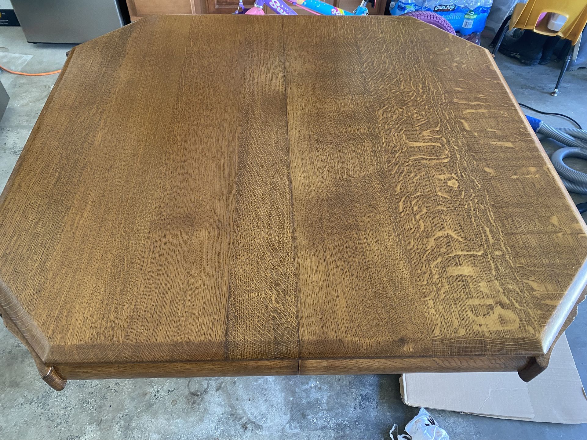 Solid Oak Antique Dining Table