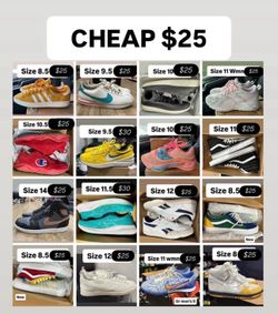 Nikes Jordan’s and more cheap deals $25