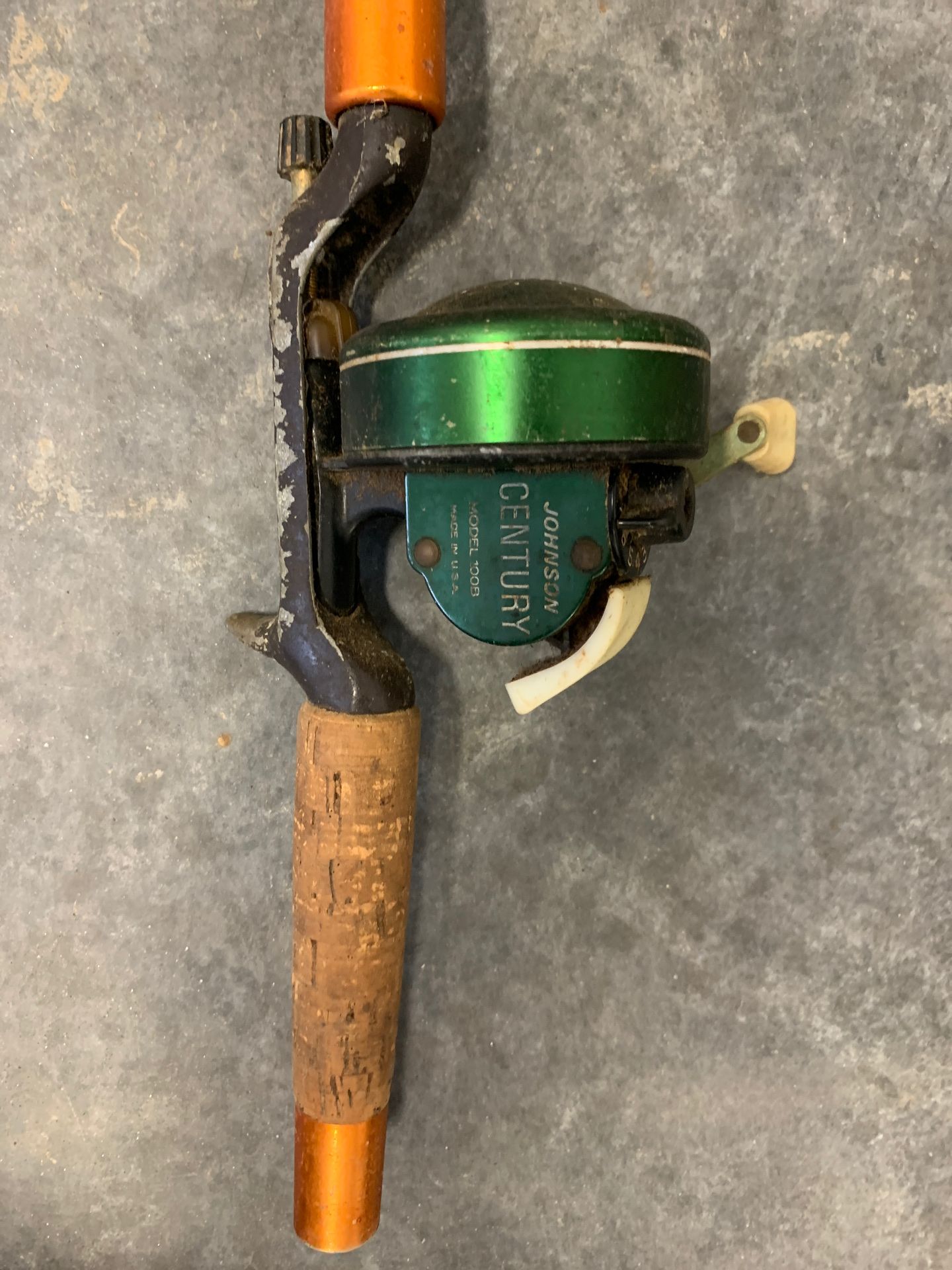 Johnson vintage fishing rod