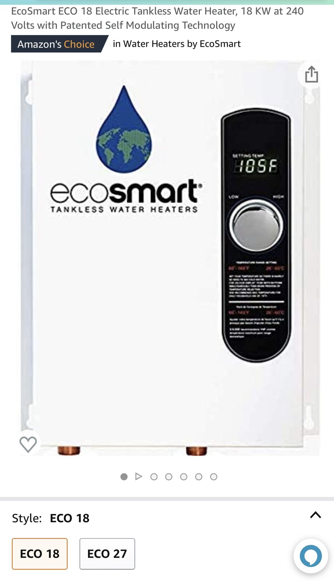 Tankless Water Heater