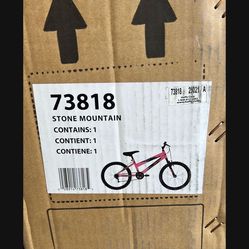 Brand New 73818 Huffy Pink  Stone Mountain 20” Bicycle