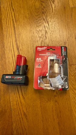 Open Box used once M12 6.0 XC battery