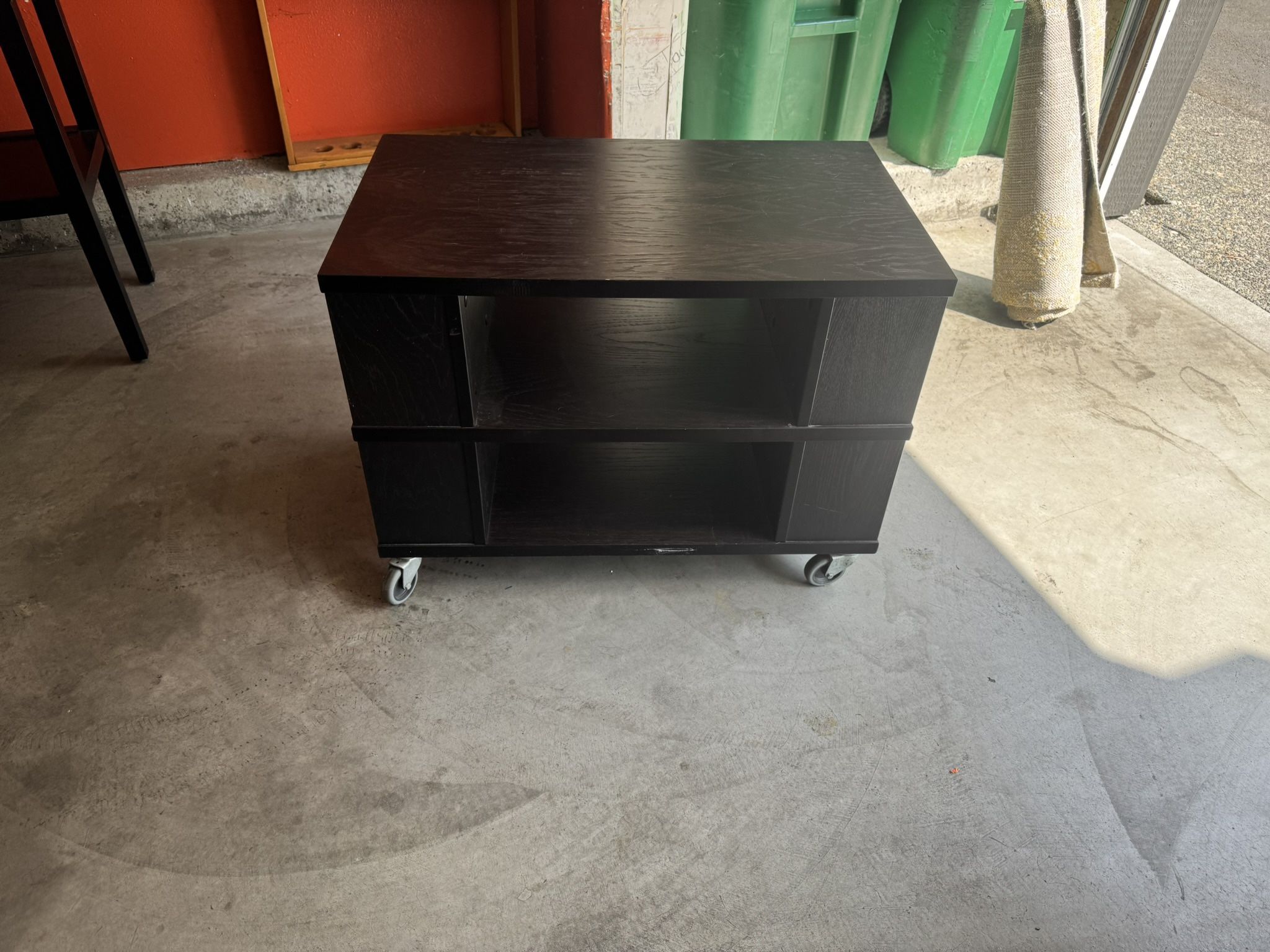 Crate & Barrel Rolling Table