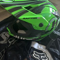 Motocross Helmet And Pants 