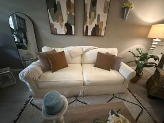 Living room couch.