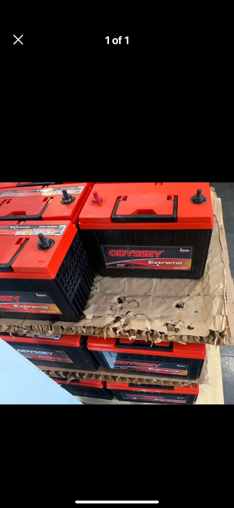 ODYSSEY BRAND BATTERIES 🔋 31 GROUP SIZE 1250 CCAS AMPS POWER 🔥