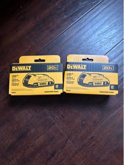 Dewalt 20V 2AH Batteries
