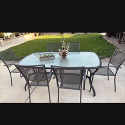 7 Piece Patio Dinning Set