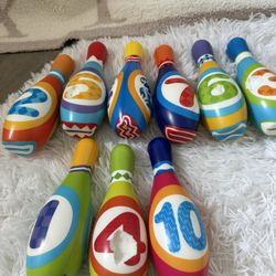 Foam bowling ball set