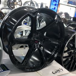 GEOVANNA DALAR 22x10.5   6x139     GLOSS  BLACK 