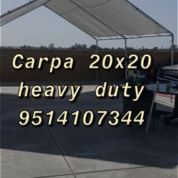 Carpa 20x20 Heavy Duty 