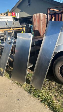 Shelves- stainless. 3 sizes- 3 prices