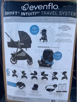 Evenflo Car seat and Stroller