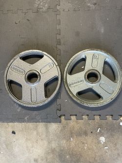Olympic Weight Plates.     40 Dollars 