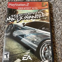 Need for Speed Most Wanted PlayStation 2 PS2 2005 Complete with Manual