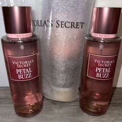 VICTORIA SECRET PETAL BUZZ MIST/LOTION BUNDLE 